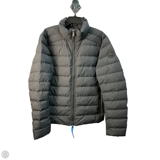 Coat Luxury Designer By Canada Goose In Black, Size: L