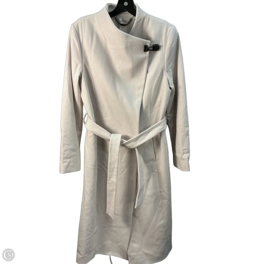 Coat Designer By All Saints In Cream, Size: M