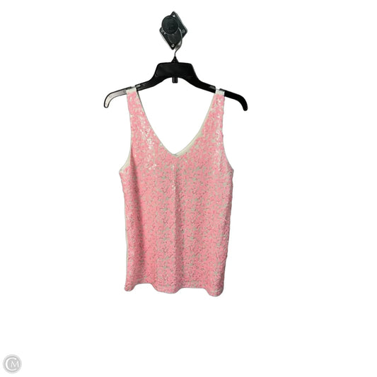 Top Sleeveless By J. Crew In Pink, Size: M
