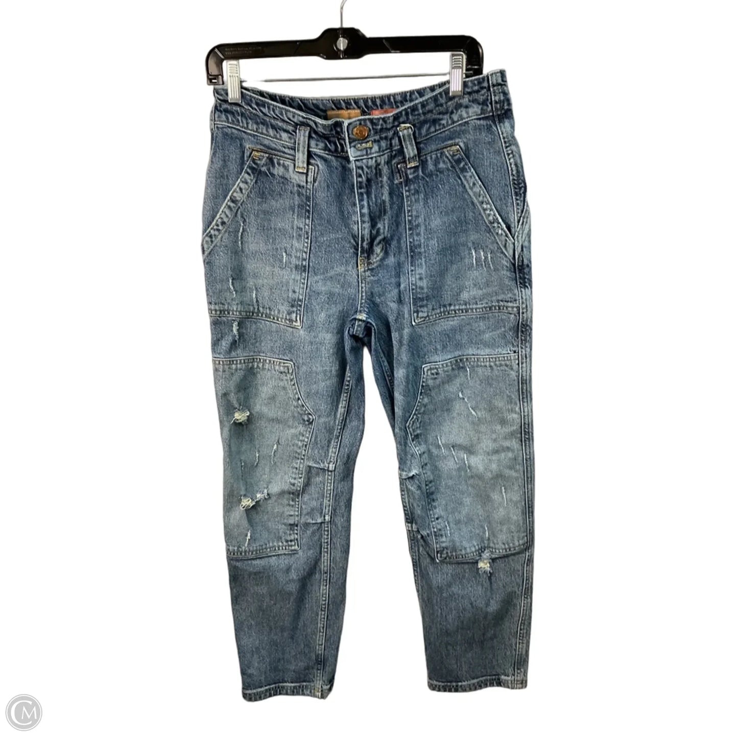 Jeans Straight By Pilcro In Blue, Size: 6
