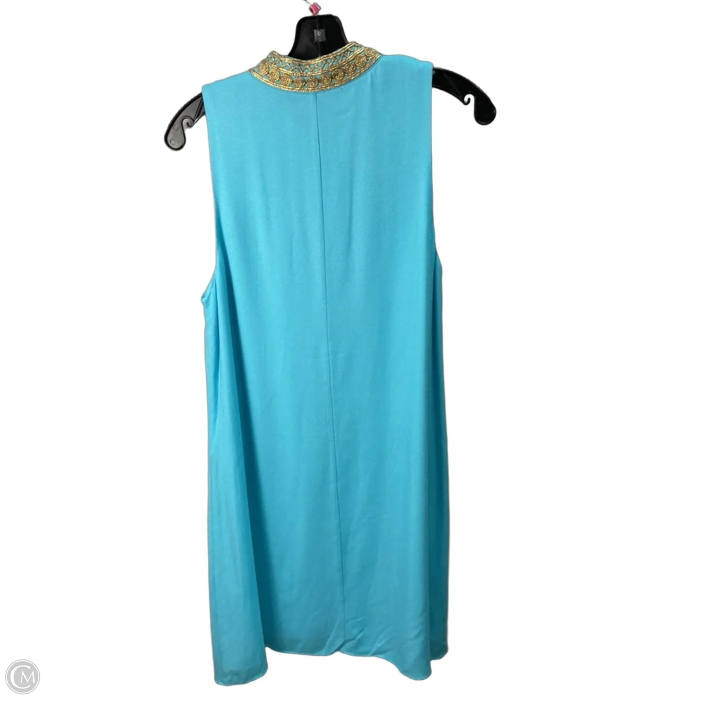 Dress Designer By Lilly Pulitzer In Aqua, Size: M