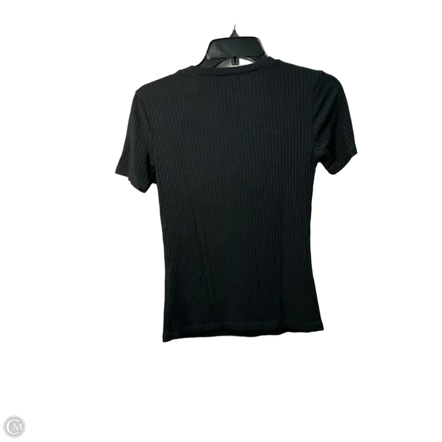 Top Short Sleeve By Reformation In Black, Size: S