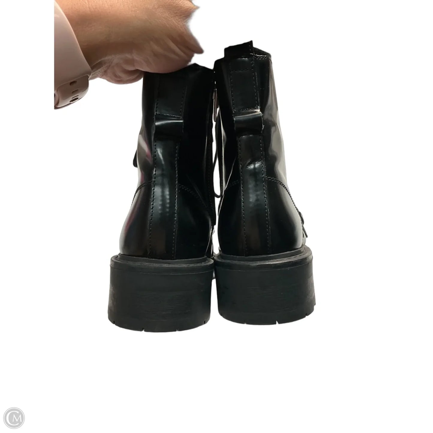 Boots Designer By All Saints In Black, Size: 7.5