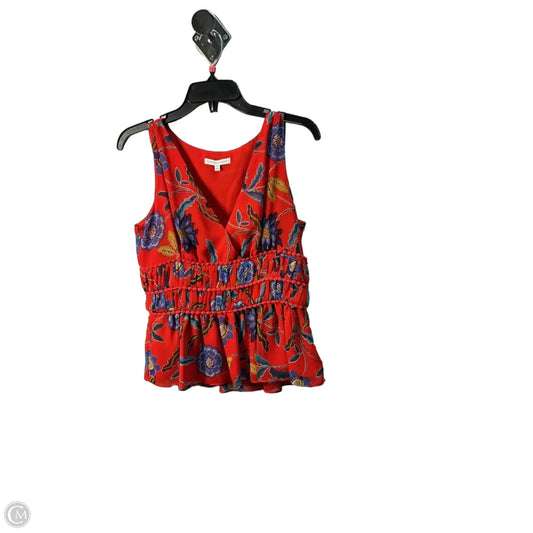 Top Sleeveless Designer By Rebecca Minkoff In Red, Size: S