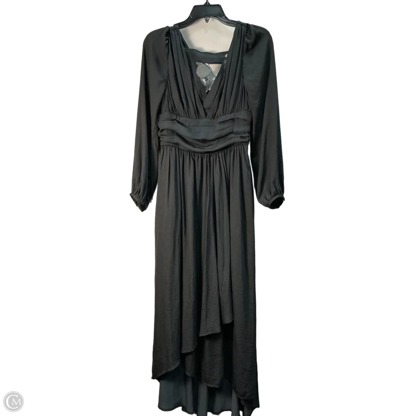 Dress Party Midi By Anthropologie In Black, Size: S