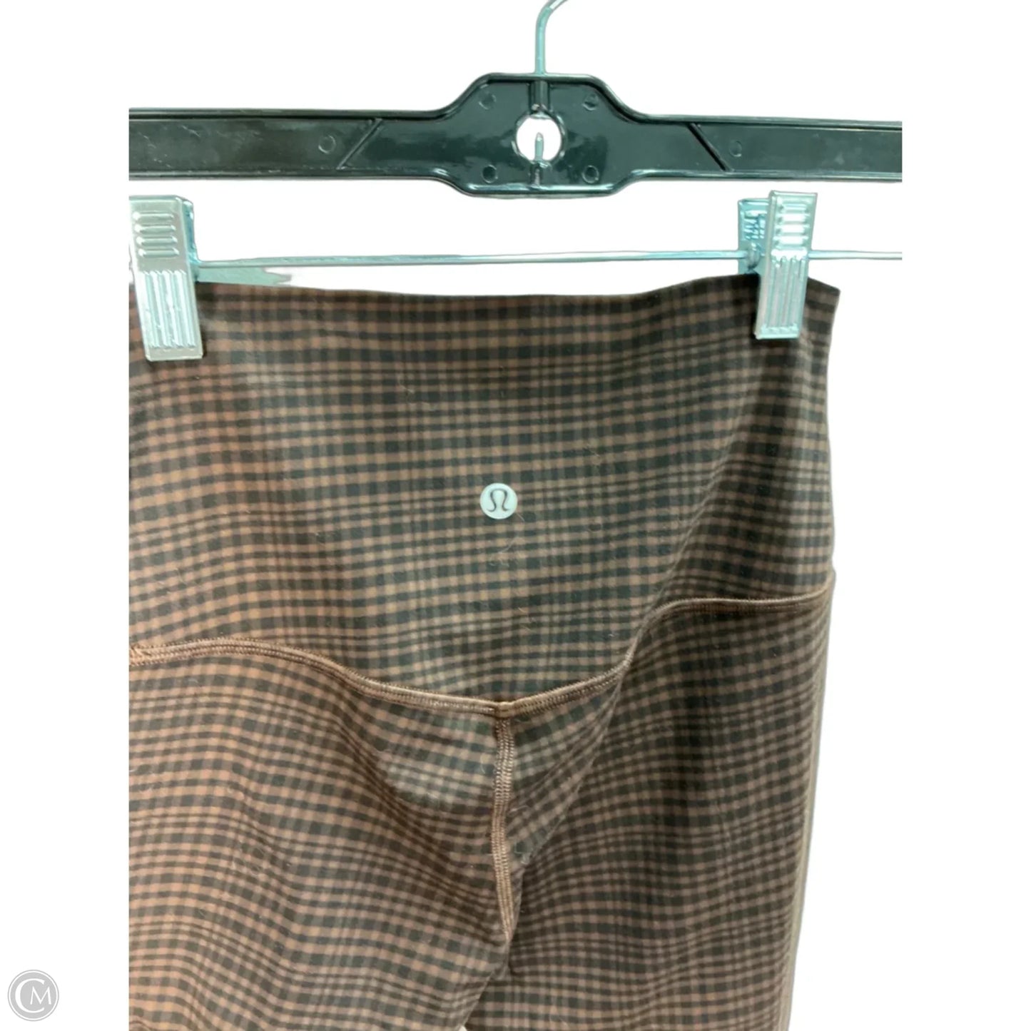 Athletic Leggings By Lululemon In Black & Brown, Size: Xs