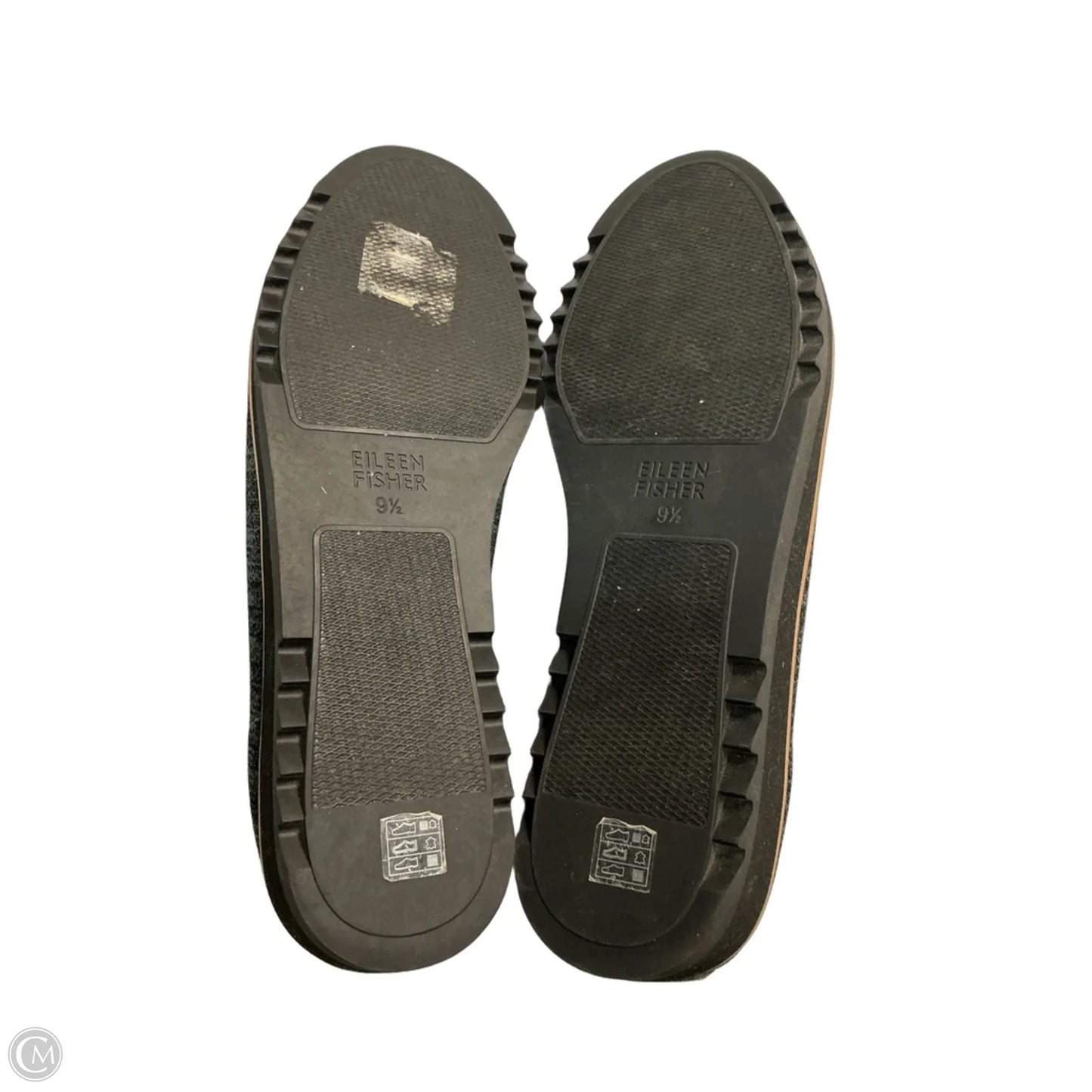 Shoes Flats By Eileen Fisher In Grey & Tan, Size: 9.5