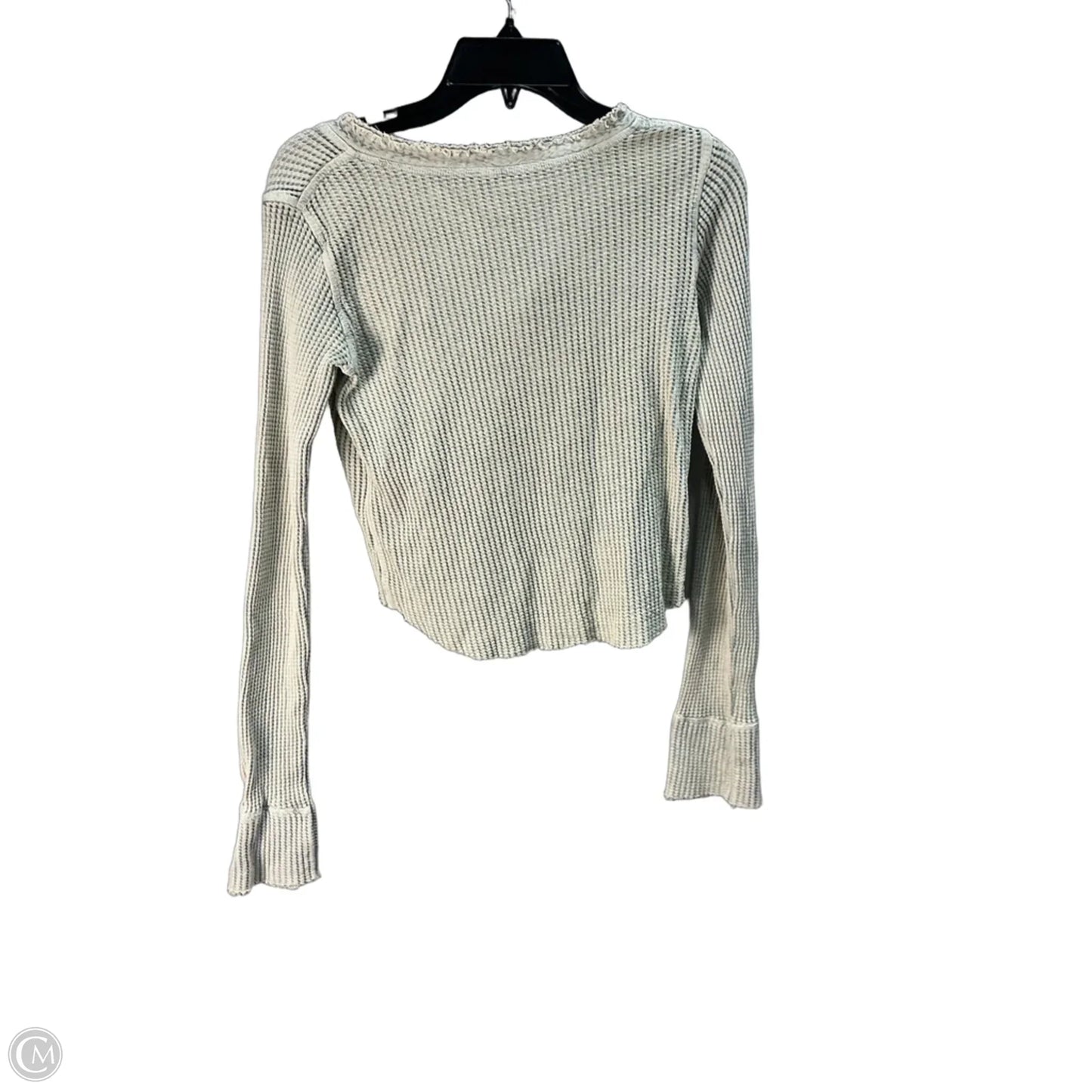 Top Long Sleeve By Free People In Green, Size: Xs