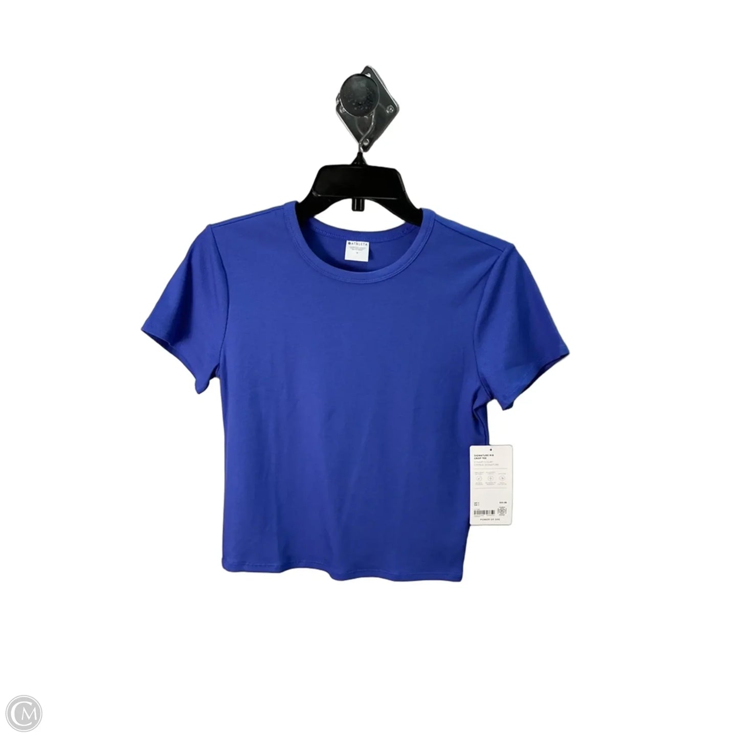 Top Short Sleeve Basic By Athleta In Purple, Size: M