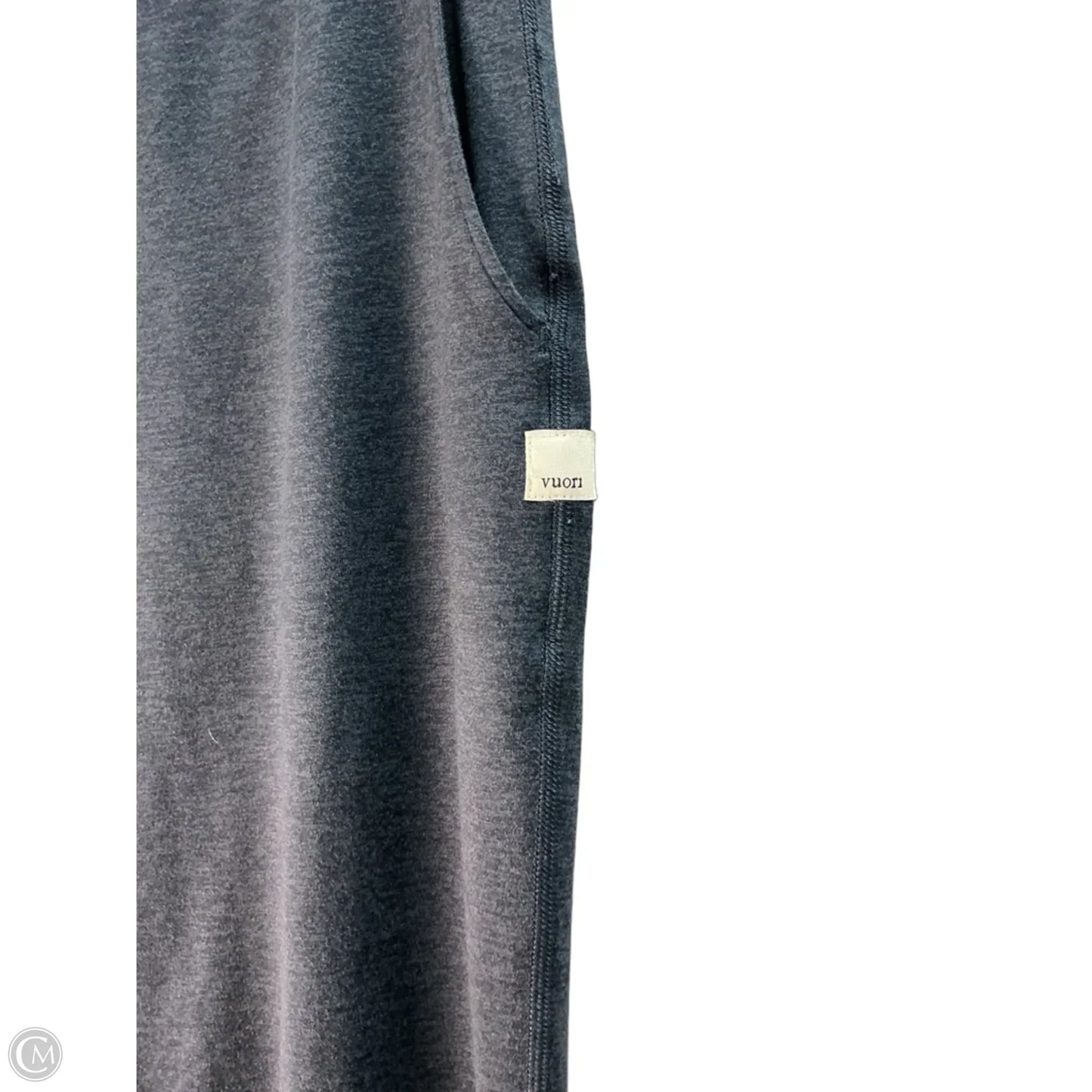 Athletic Leggings Capris By Vuori In Grey, Size: S
