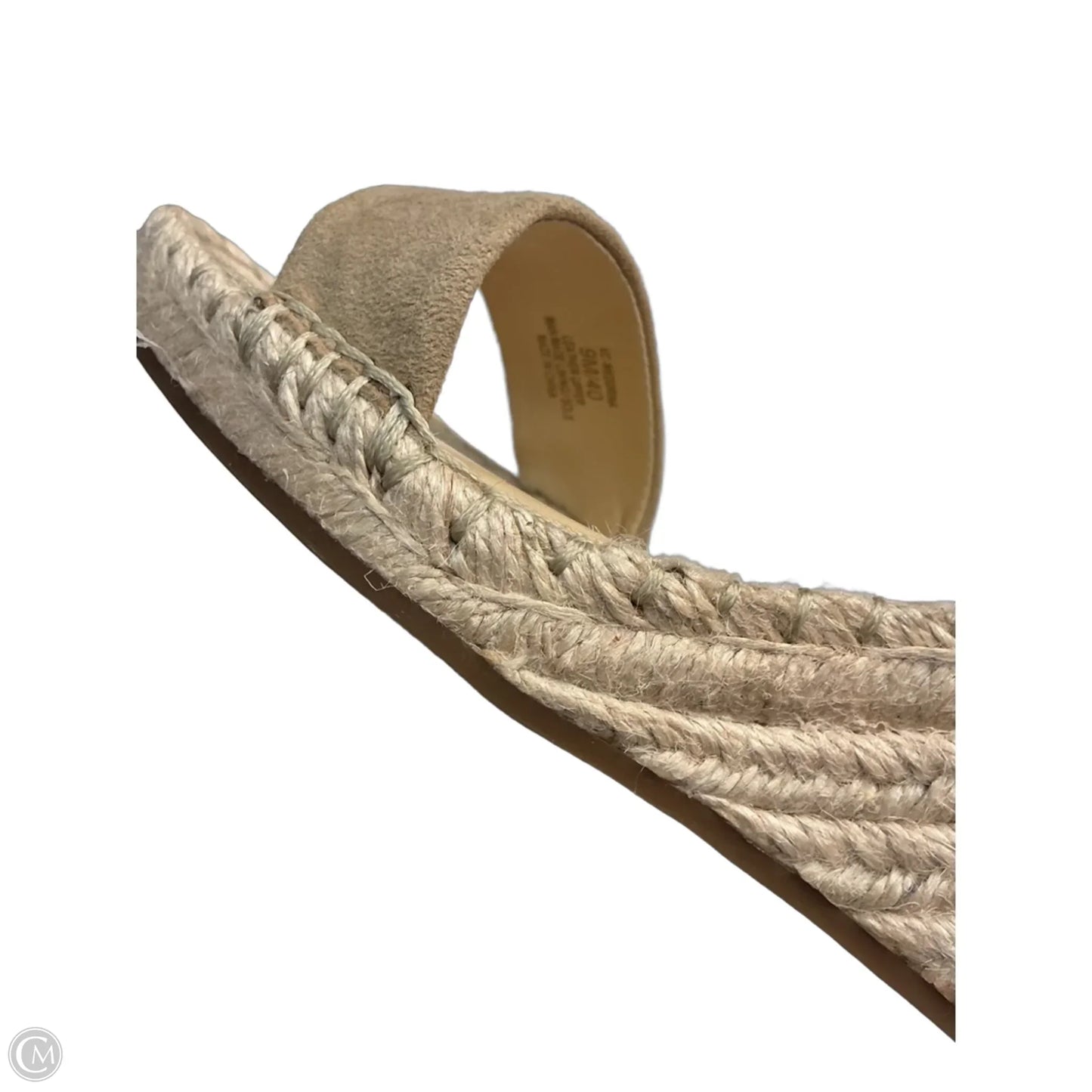 Shoes Heels Wedge By Vince Camuto In Cream, Size: 9