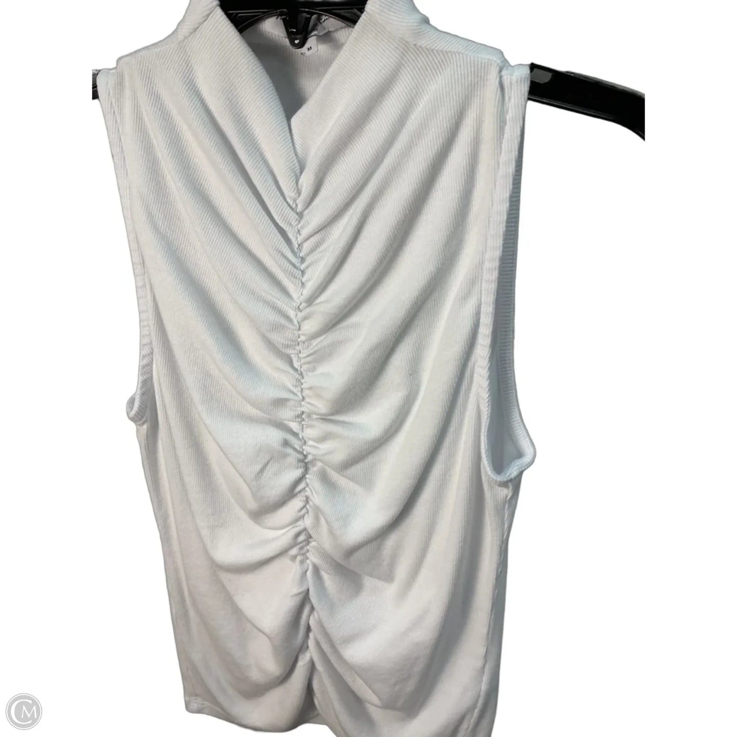 Top Sleeveless By Michael Stars In White, Size: M