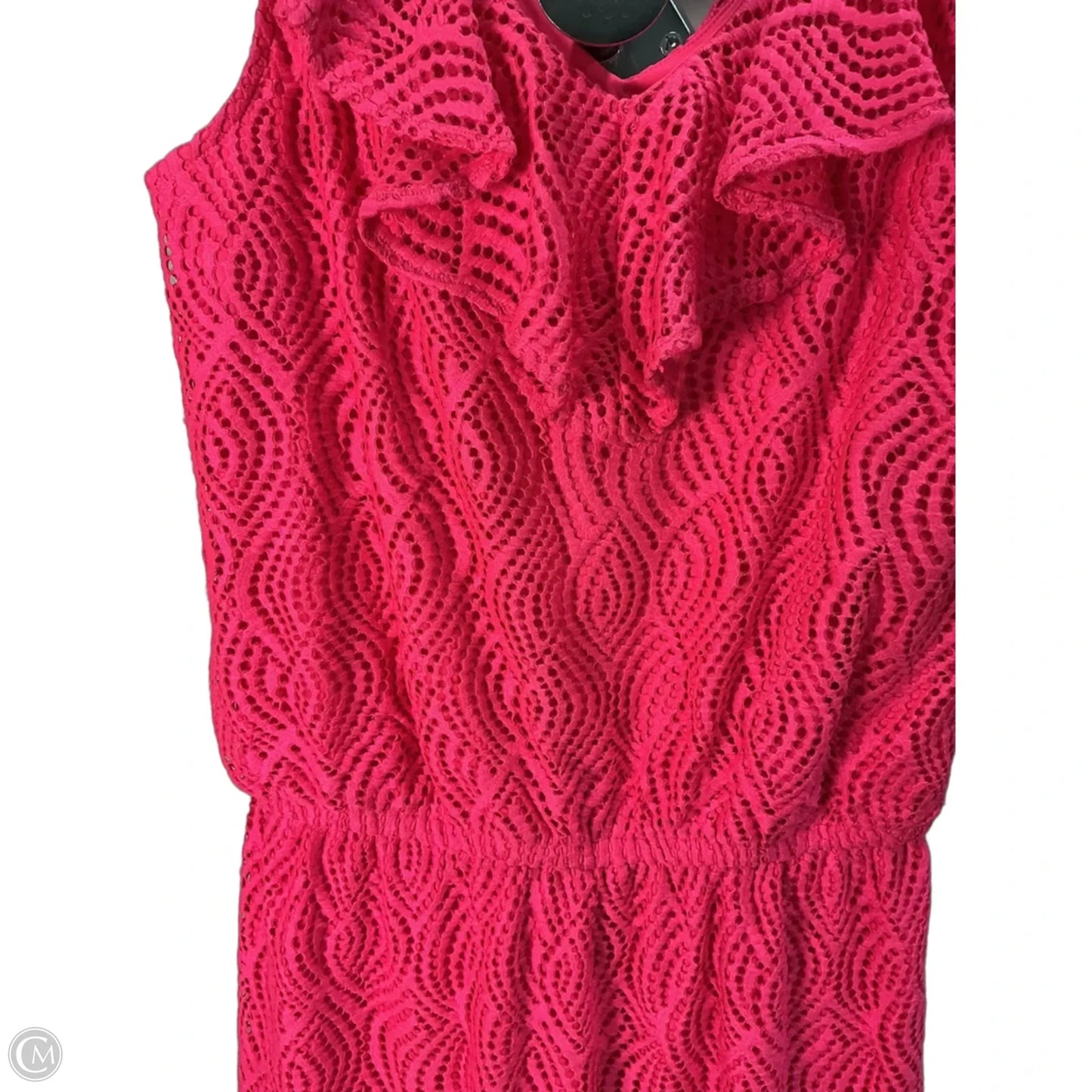 Romper Designer By Lilly Pulitzer In Pink, Size: S