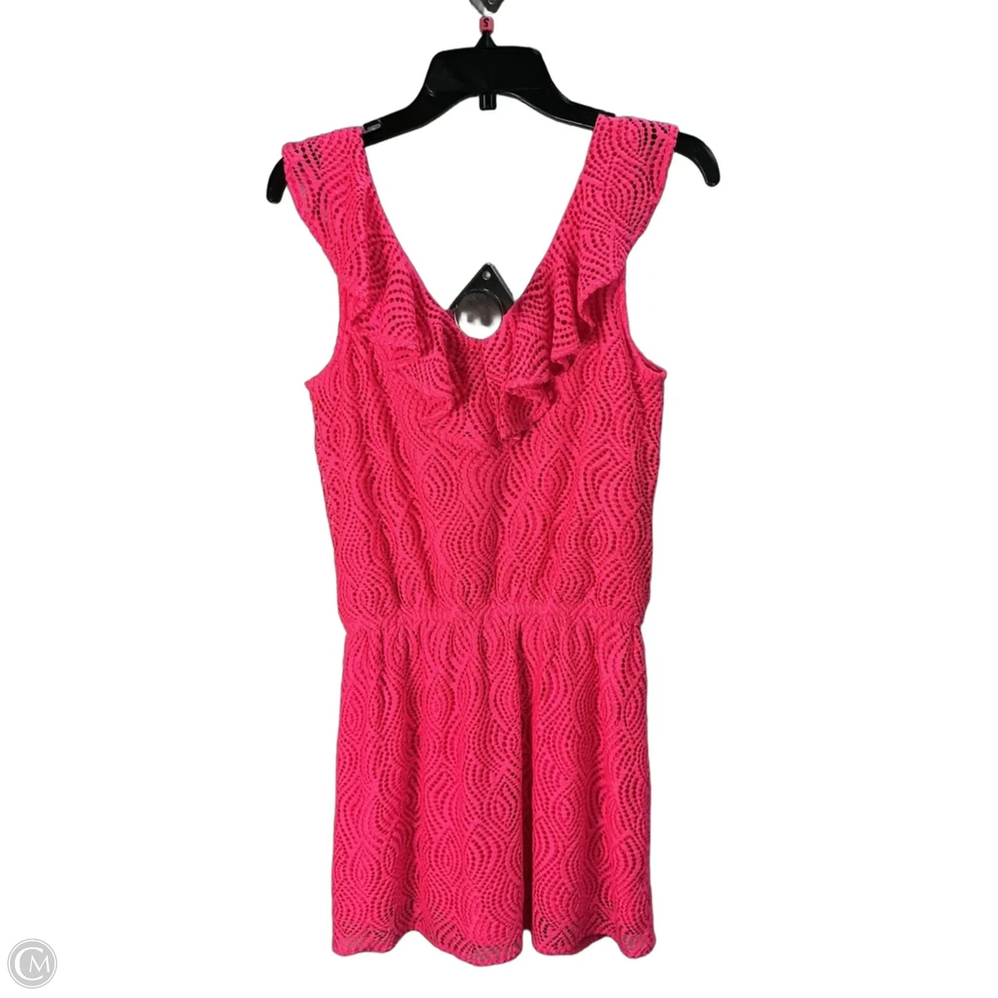 Romper Designer By Lilly Pulitzer In Pink, Size: S