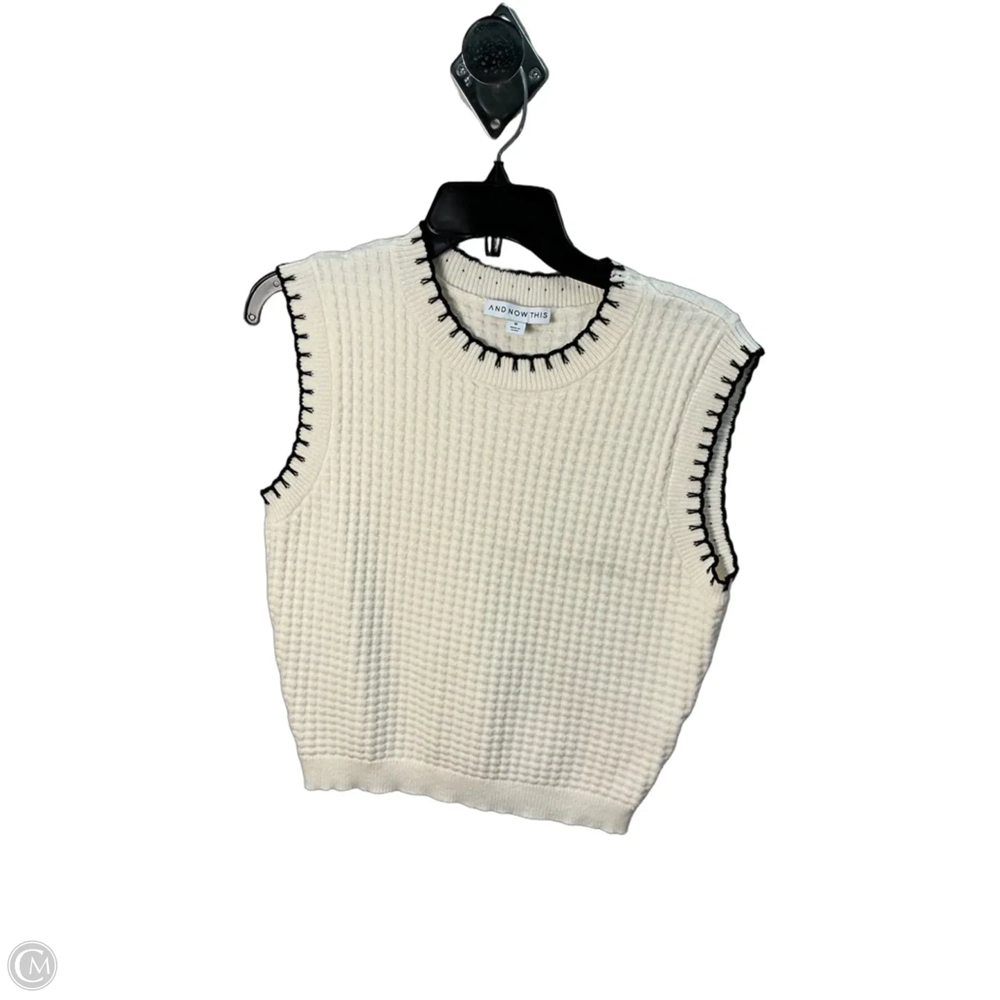 Top Sleeveless By And Now This In Cream, Size: M