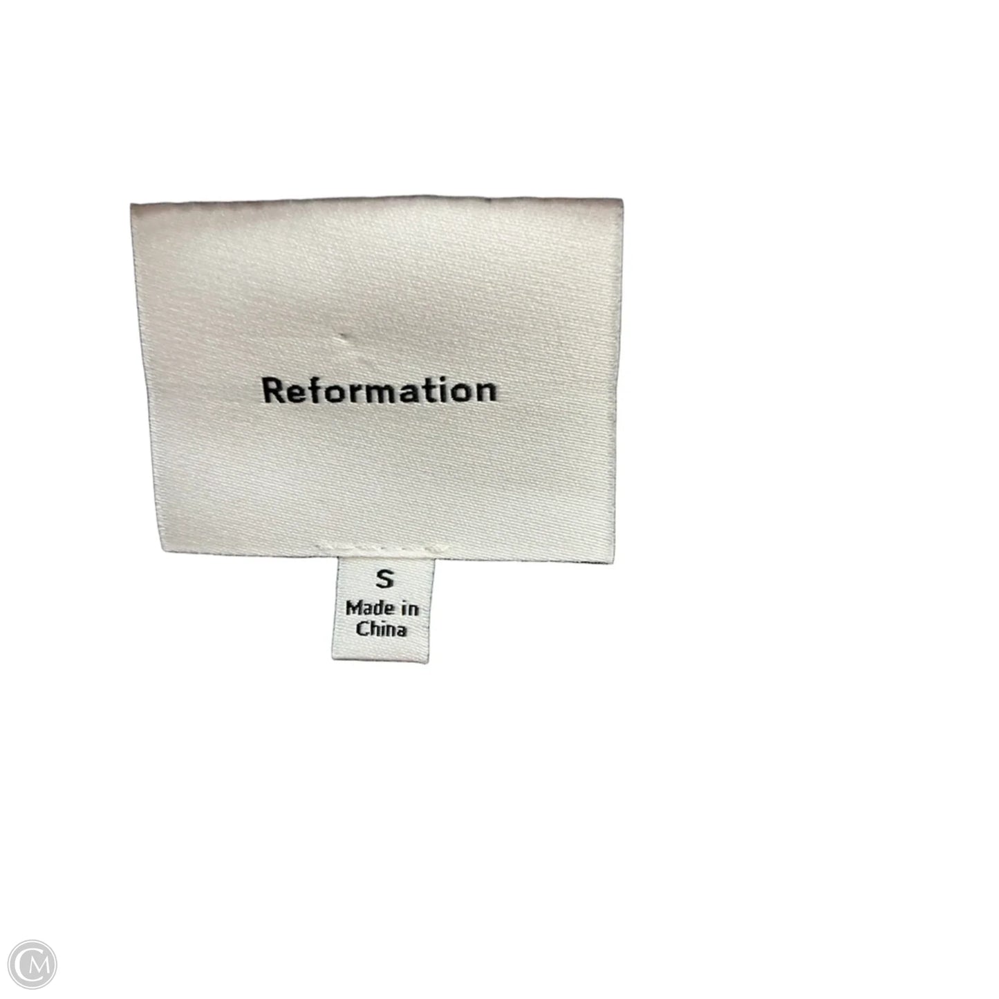 Top Sleeveless By Reformation In Grey, Size: S