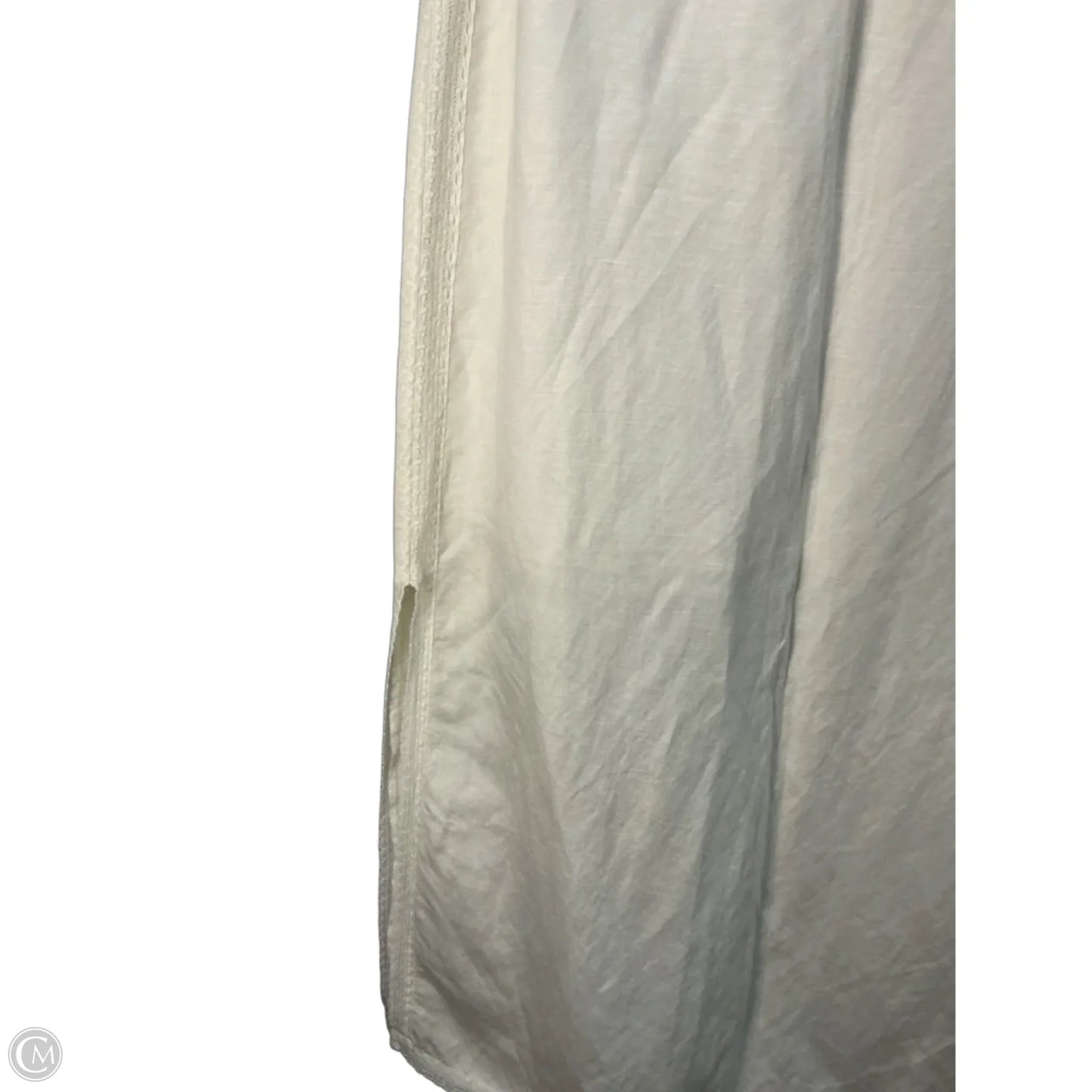 Skirt Maxi By Clothes Mentor In White, Size: Xs