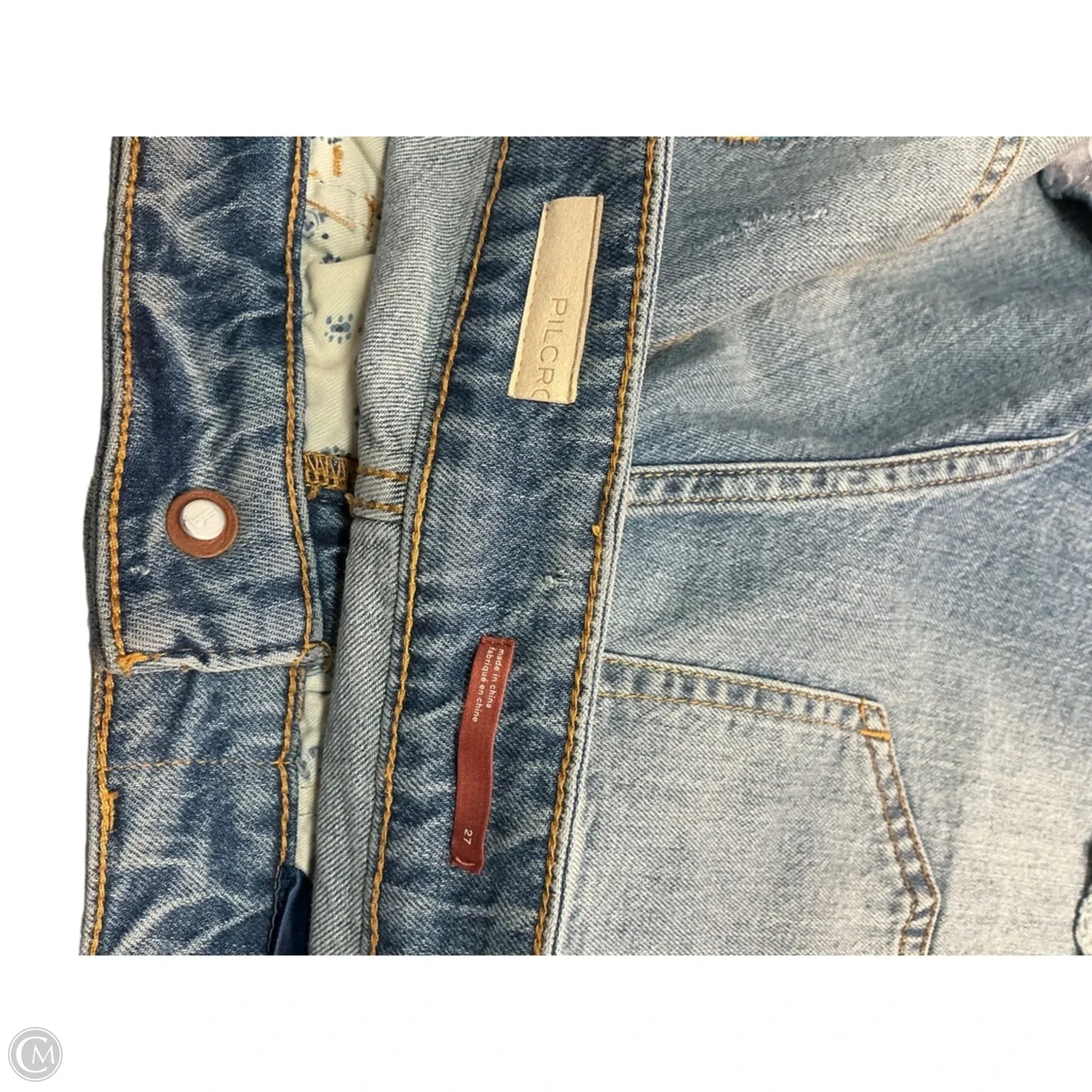 Shorts By Pilcro In Blue Denim, Size: 4