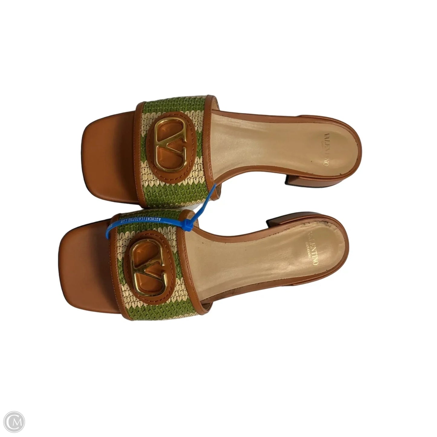 Sandals Luxury Designer By Valentino-garavani In Brown, Size: 8