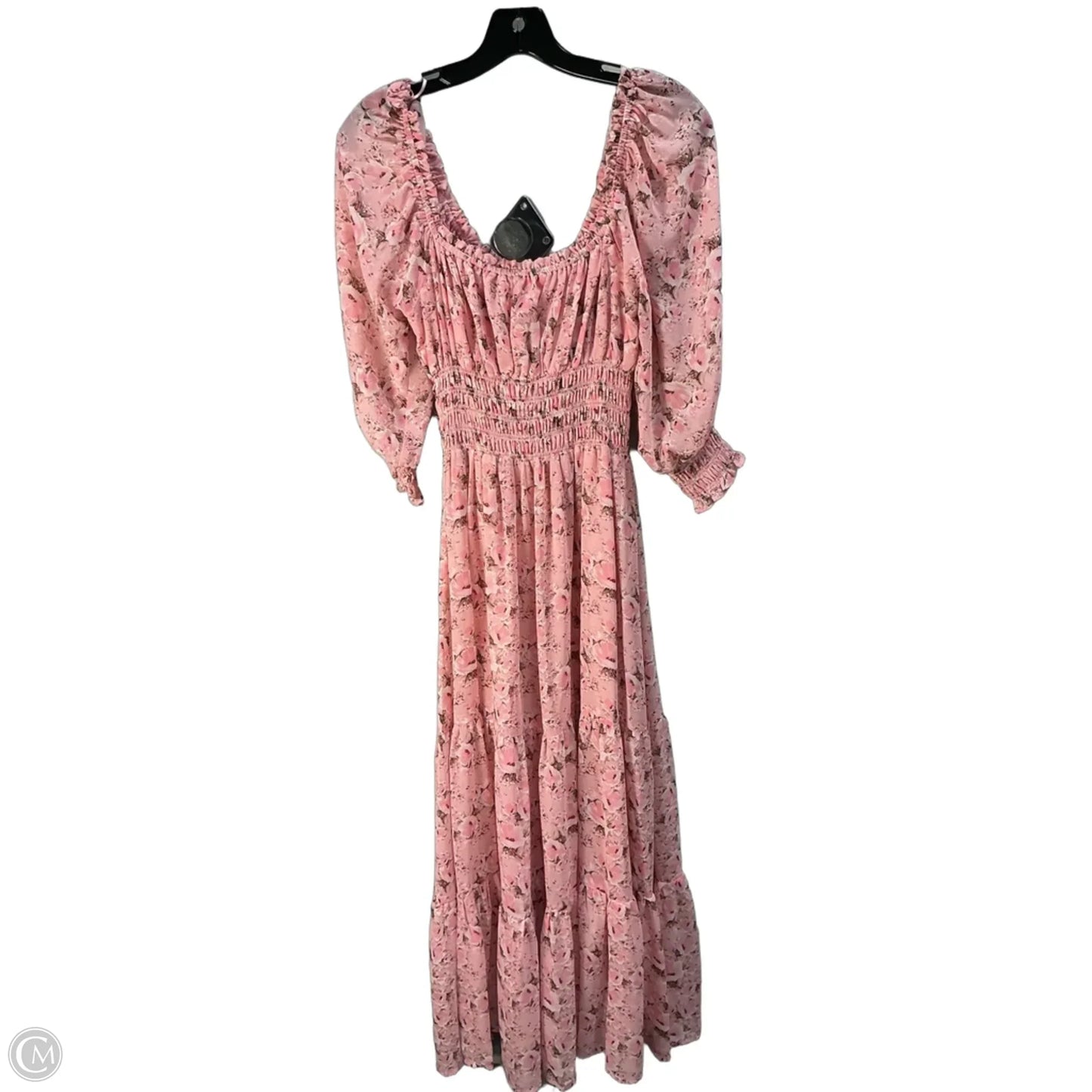 Dress Party Midi By Astr In Pink, Size: S