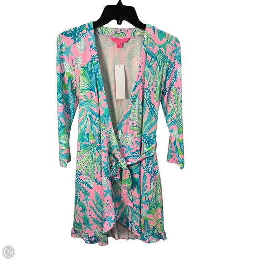 Dress Designer By Lilly Pulitzer In Floral Print, Size: Xs