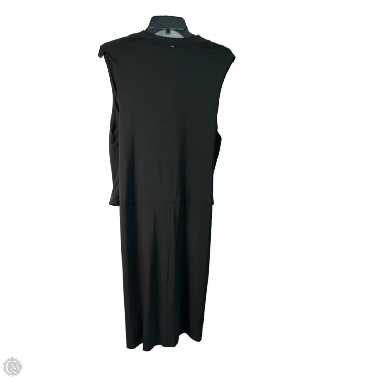 Dress Casual Midi By Norma Kamali In Black, Size: Xl