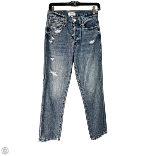 Jeans Straight By Pistola In Blue, Size: 4