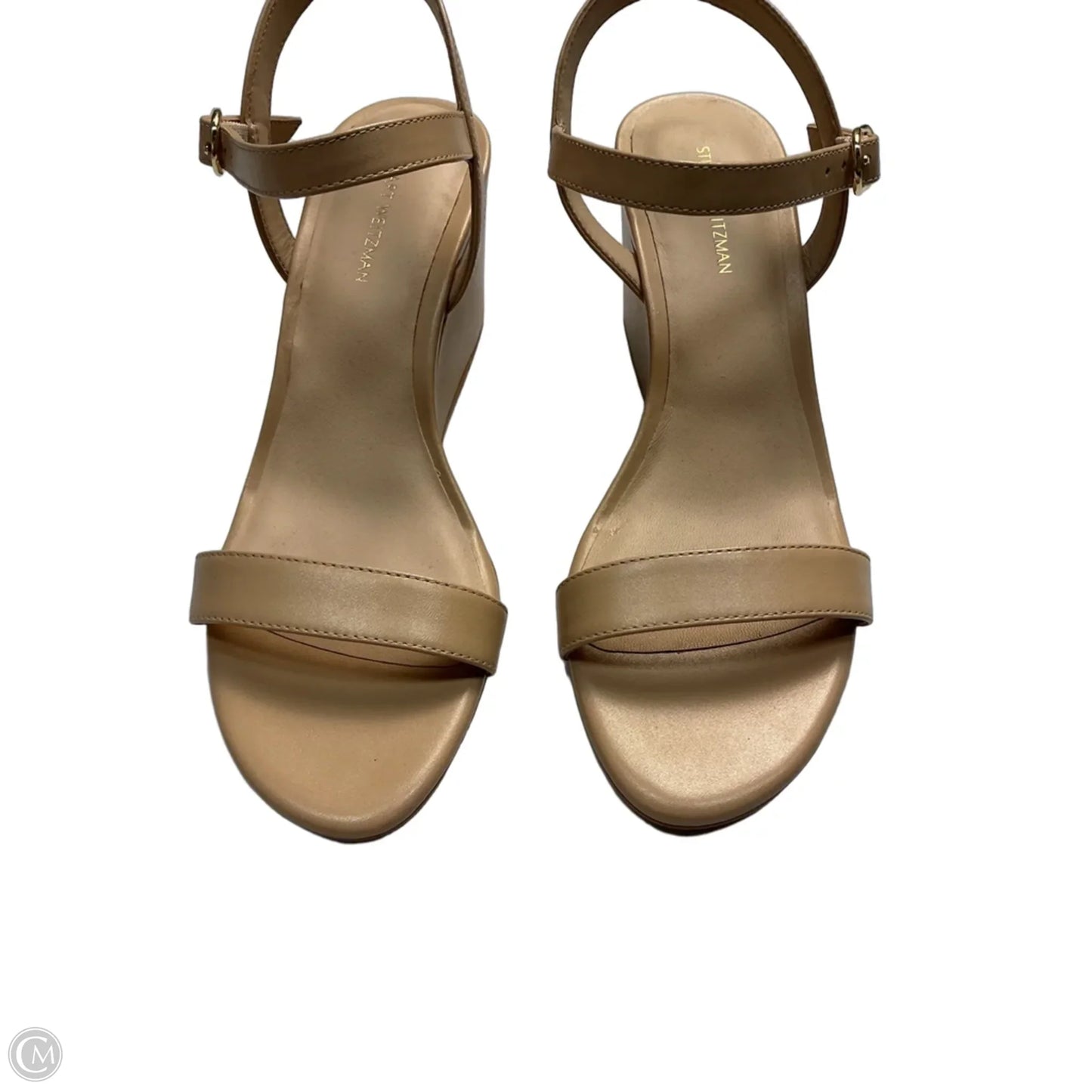 Shoes Designer By Stuart Weitzman In Beige, Size: 7