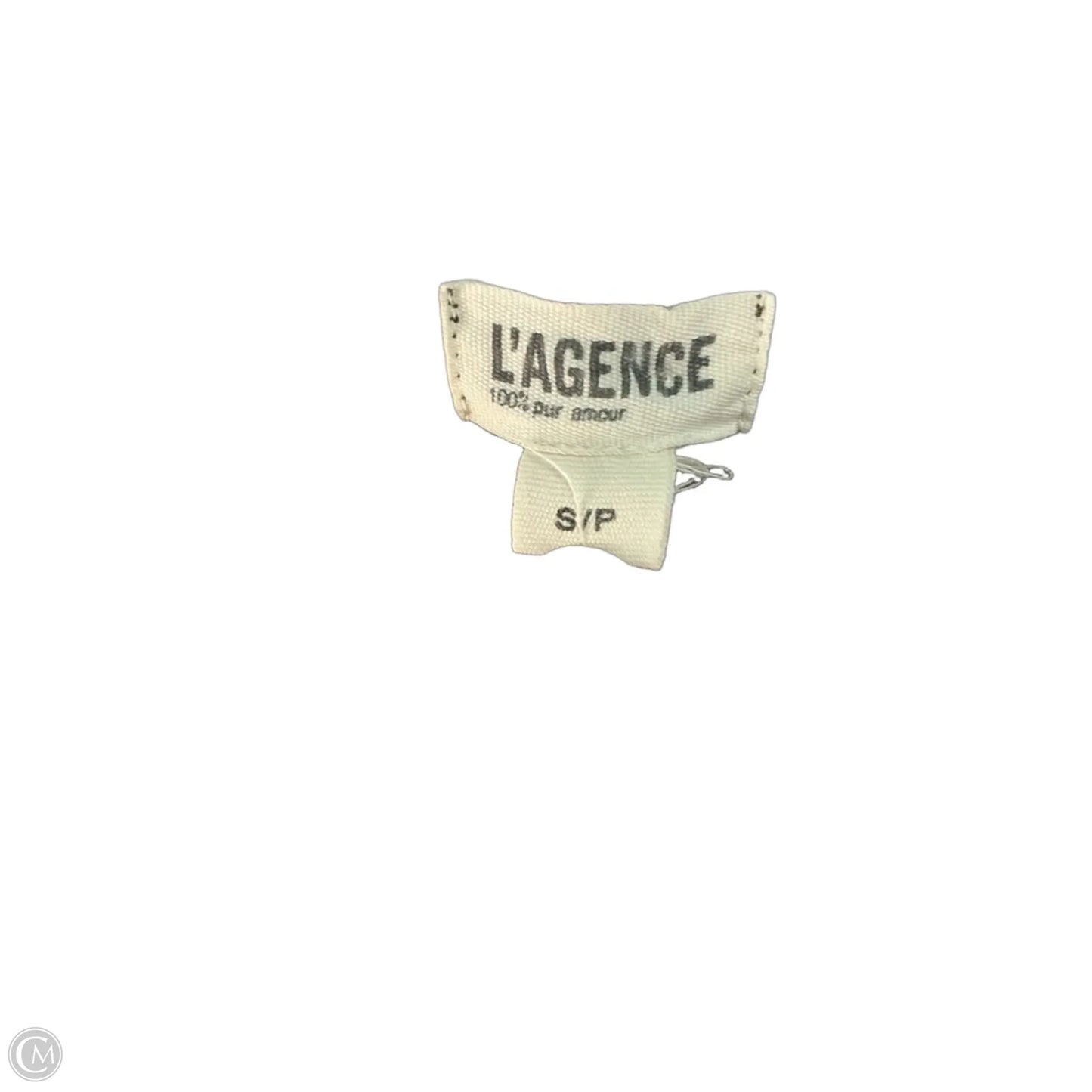 Top Short Sleeve Basic By L Agence In Floral Print, Size: S