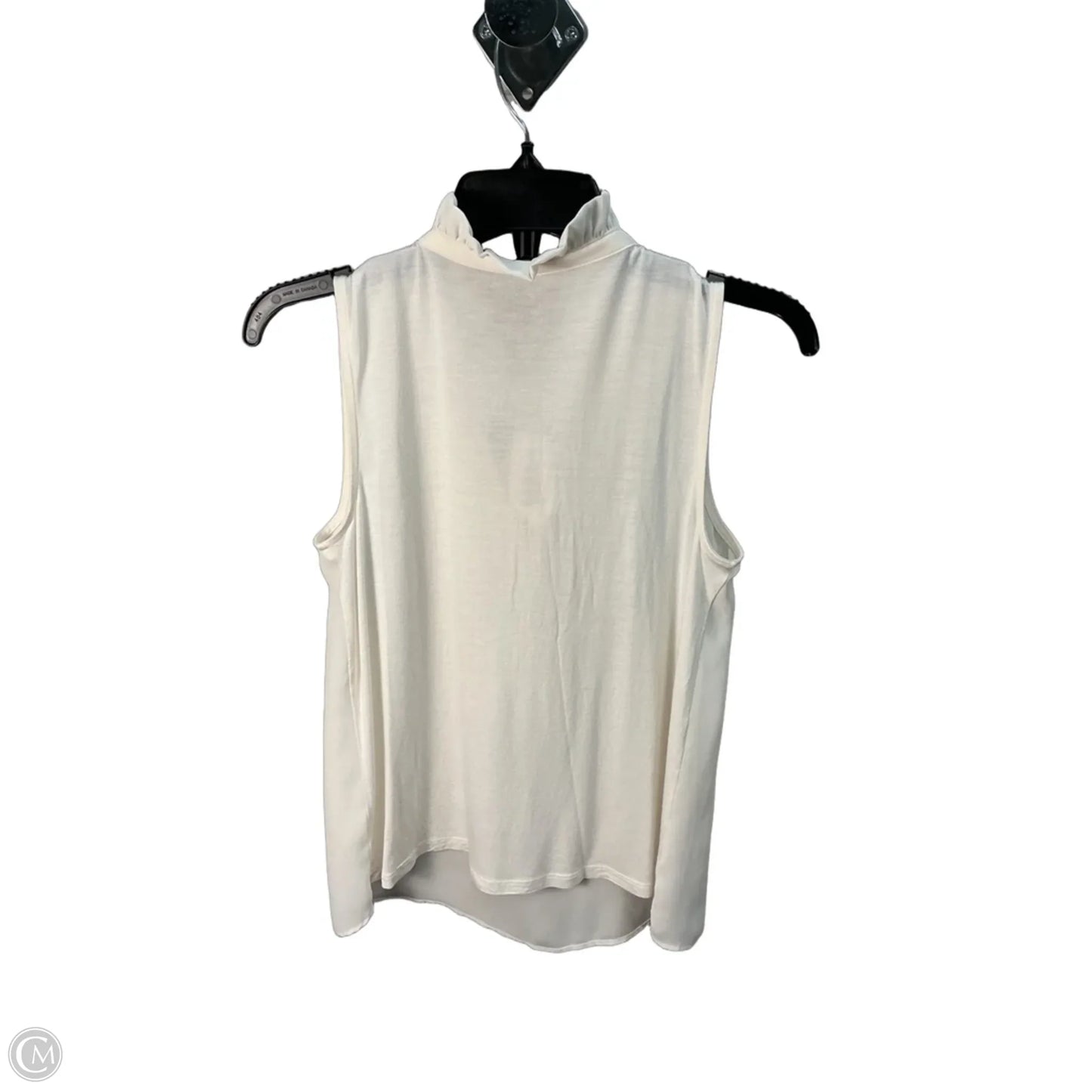 Top Sleeveless By Loft In Cream, Size: Xxs