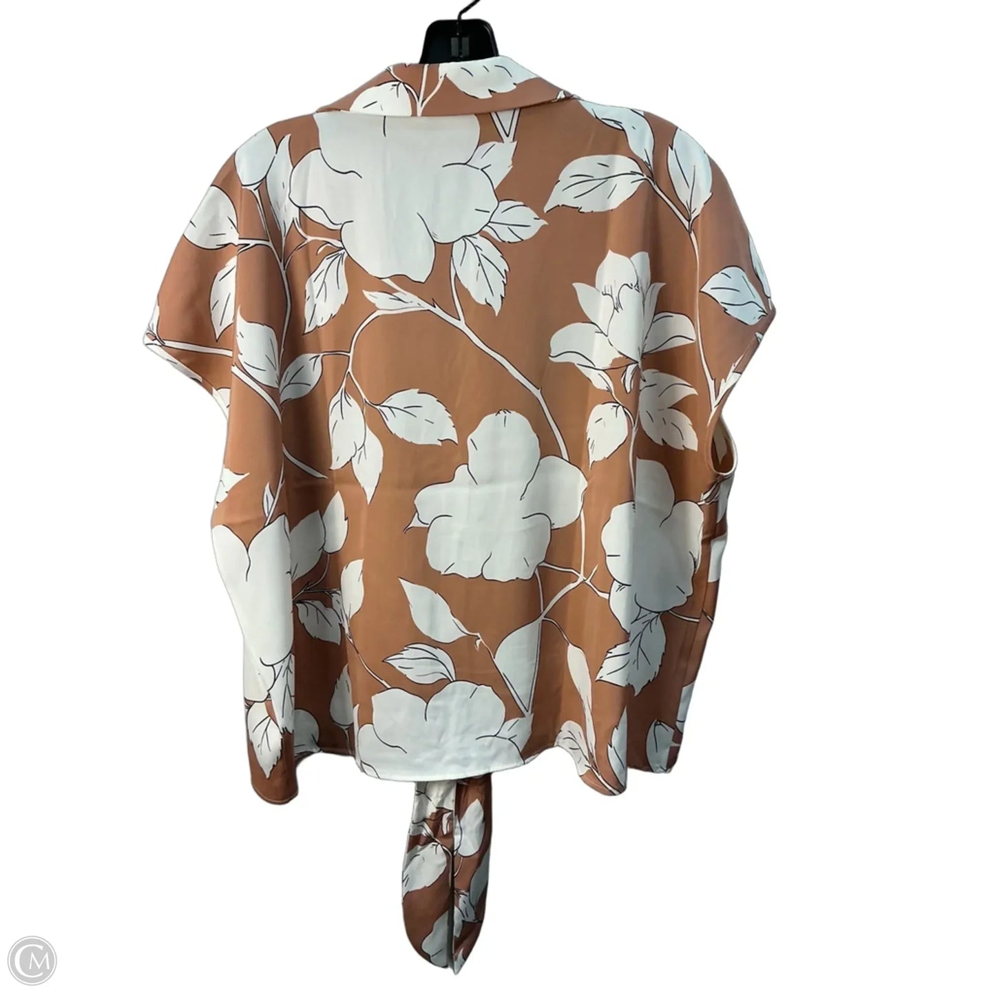 Top Sleeveless By Rachel Zoe In Pink & Tan, Size: Xl