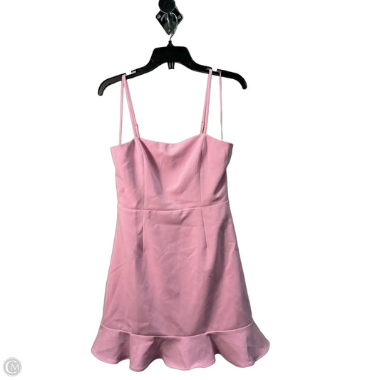 Dress Casual Midi By Nordstrom In Pink, Size: 6