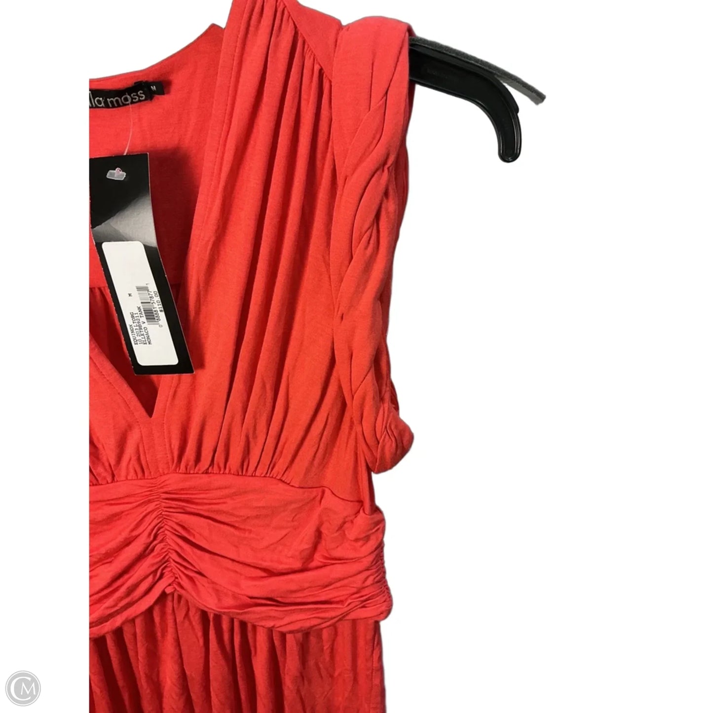 Top Sleeveless By Ella Moss In Coral, Size: M