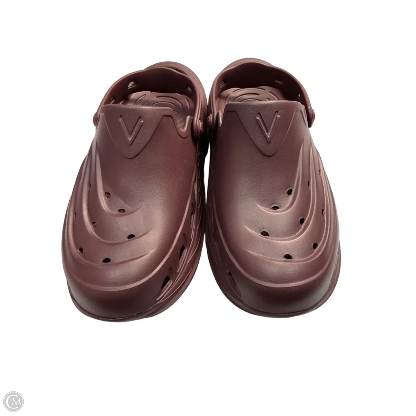 Shoes Flats By Vionic In Maroon, Size: 9
