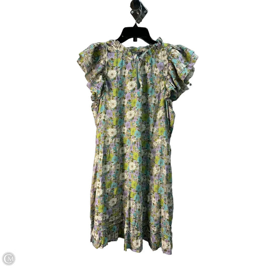 Dress Casual Midi By Vineyard Vines In Green, Size: L