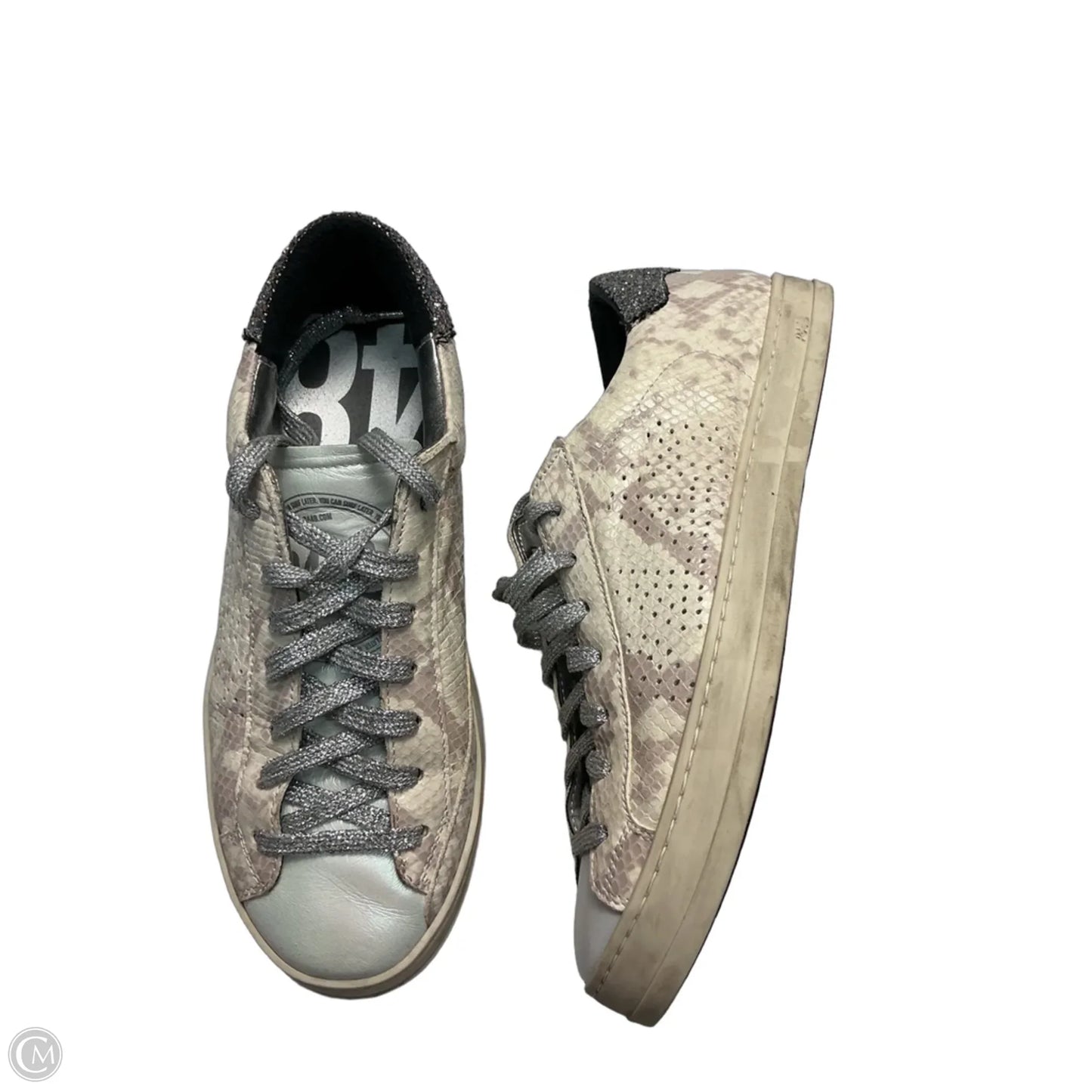 Shoes Athletic By P448 In Beige, Size: 8.5
