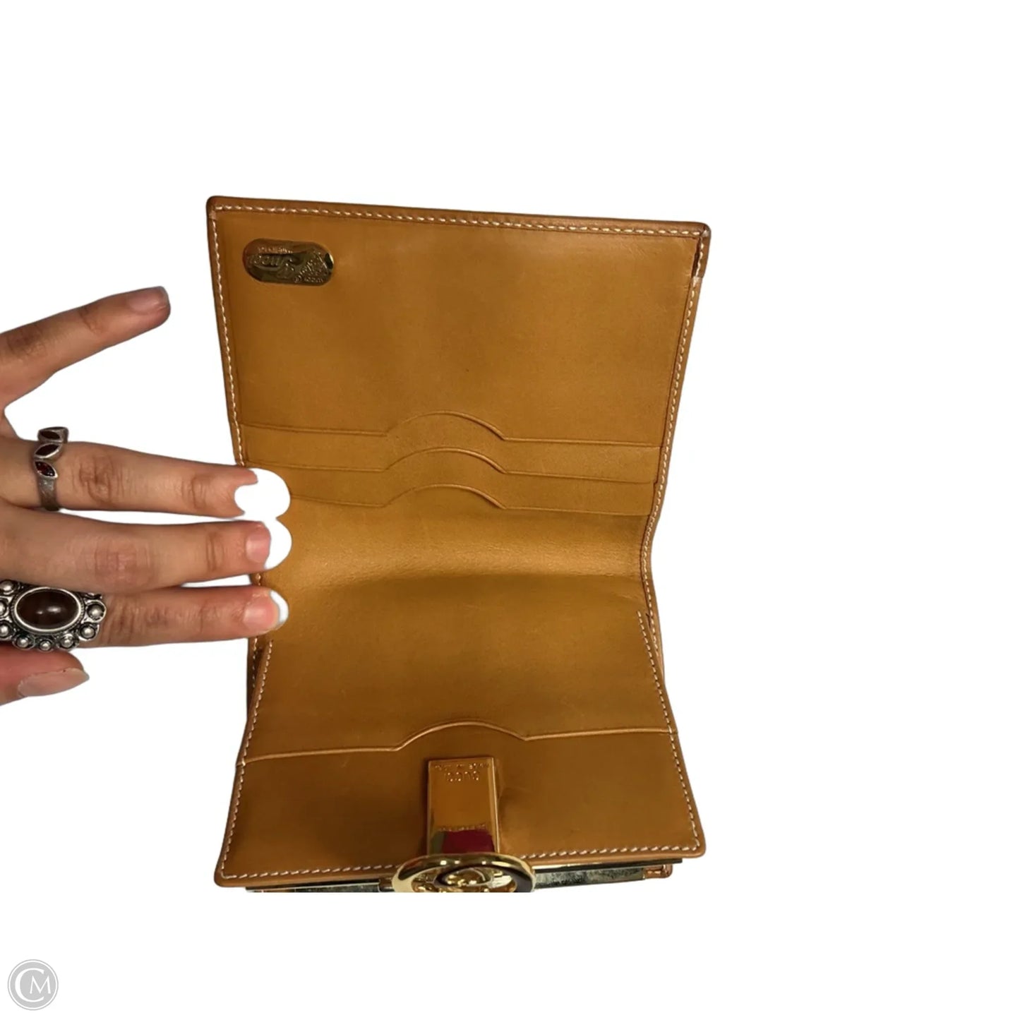 Wallet Luxury Designer By Gucci, Size: Small