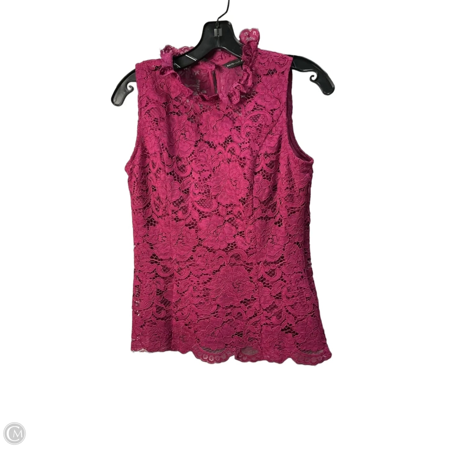 Top Sleeveless By White House Black Market In Purple, Size: 0