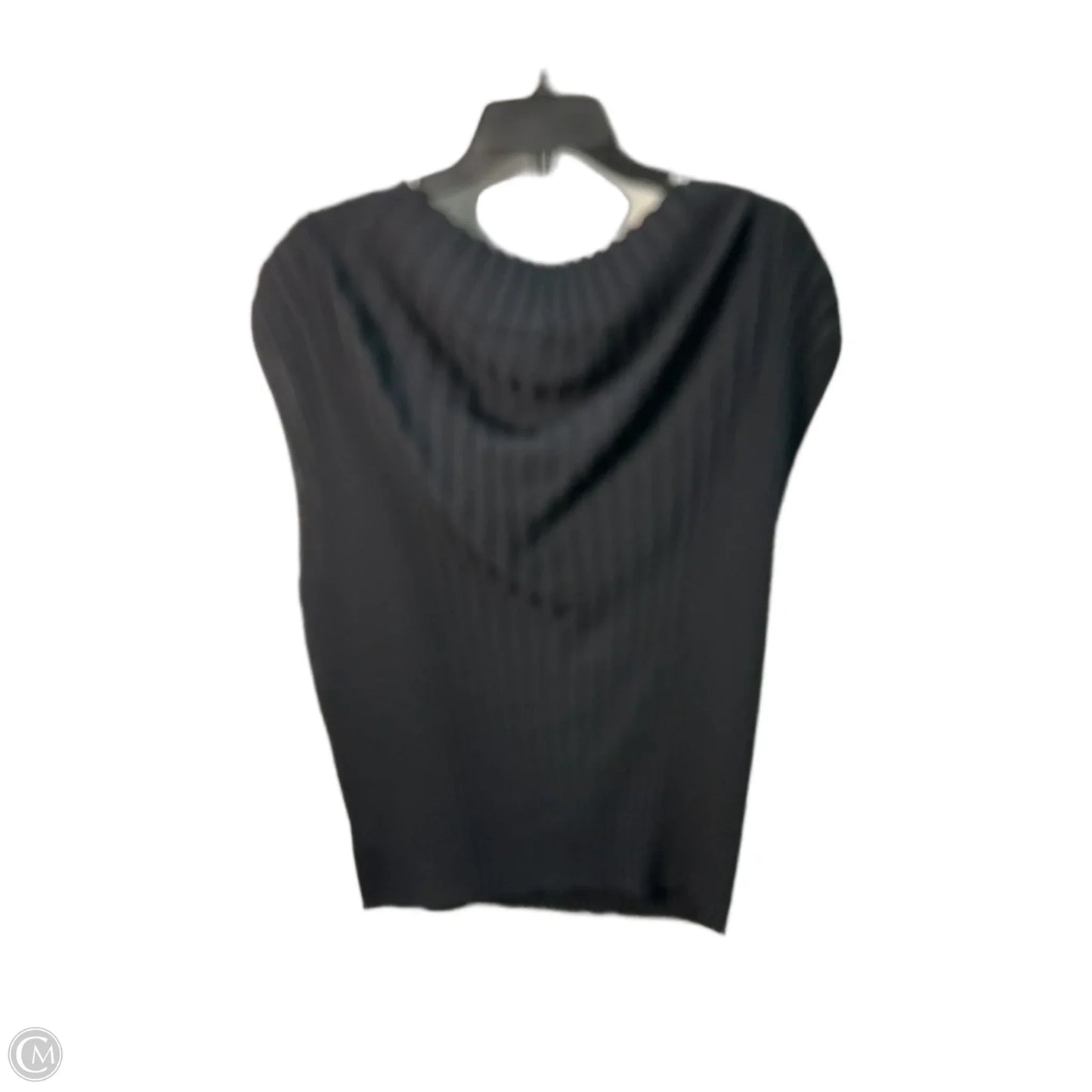 Top Sleeveless By T Tahari In Black, Size: Xl