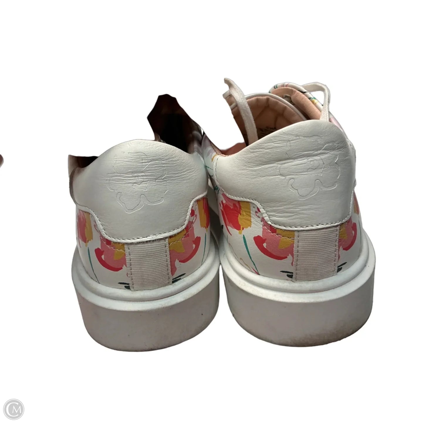 Shoes Athletic By Ted Baker In Floral Print, Size: 9.5