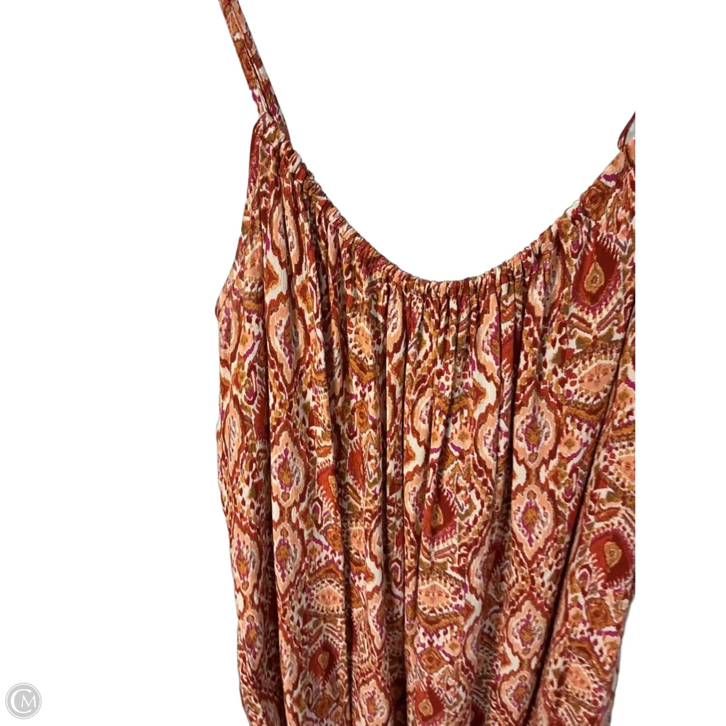 Top Sleeveless By Evereve In Orange, Size: S