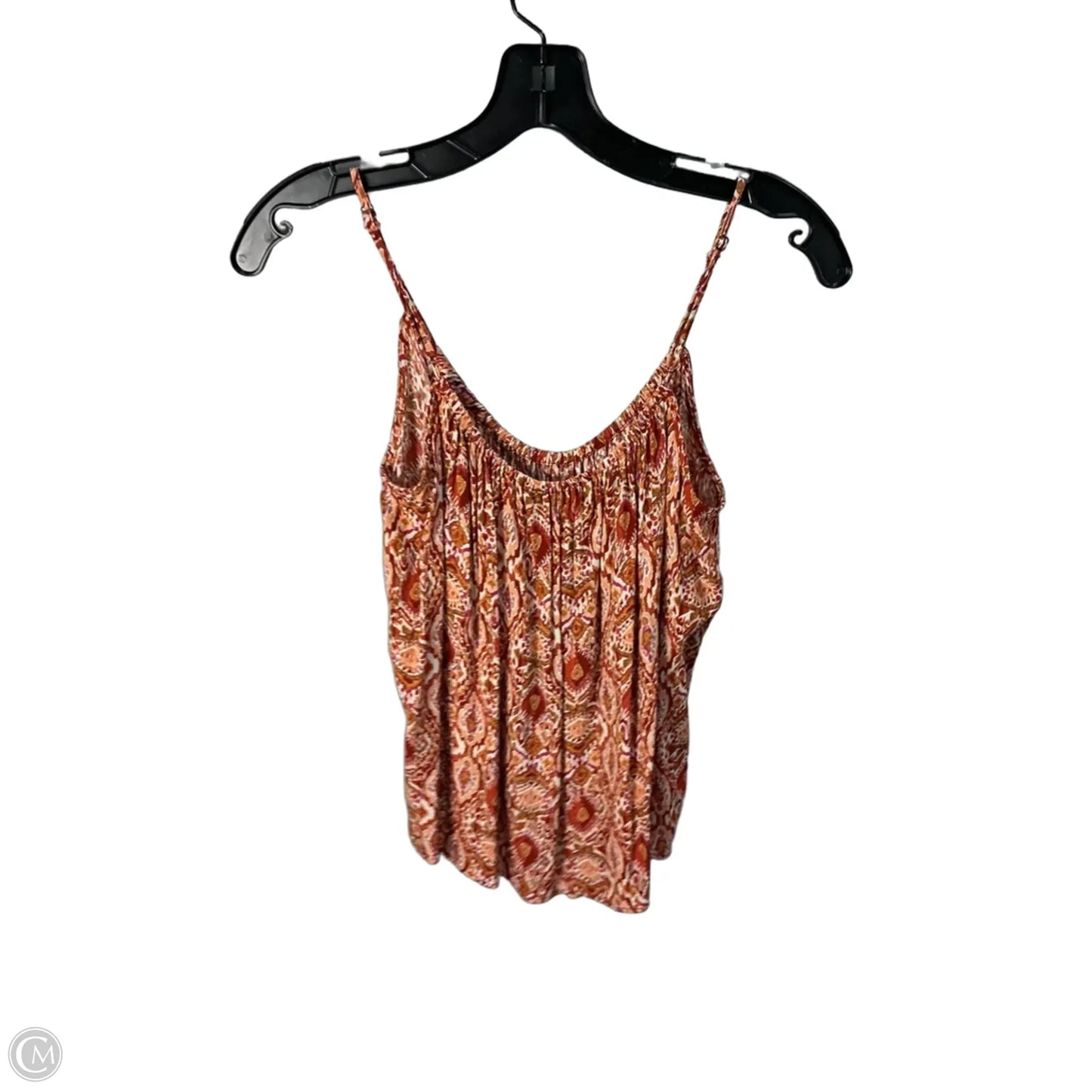 Top Sleeveless By Evereve In Orange, Size: S