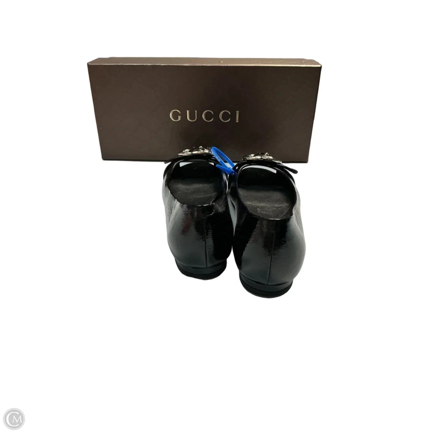Shoes Luxury Designer By Gucci In Black, Size: 7