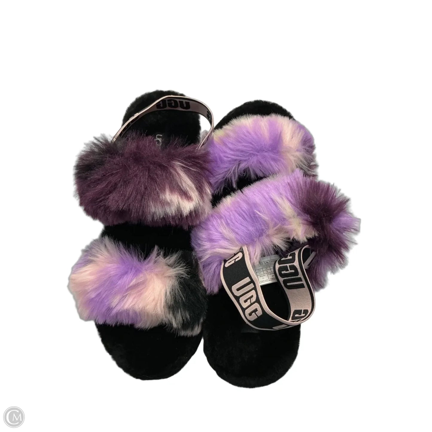 Sandals Designer By Ugg In Purple, Size: 11