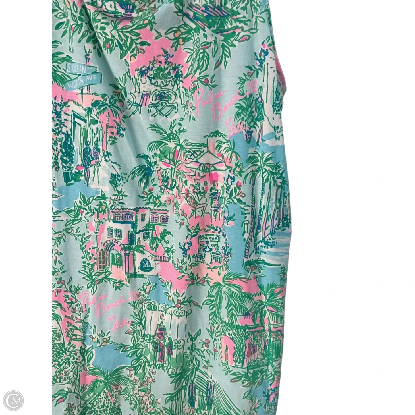 Dress Designer By Lilly Pulitzer In Green, Size: Xxl