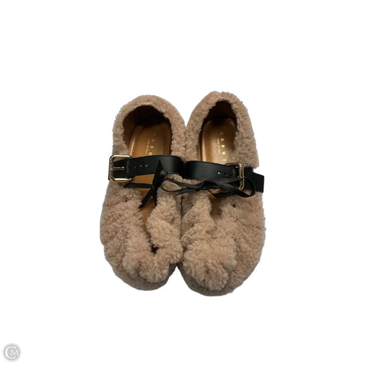 Slippers Designer By Marni In Tan, Size: 7
