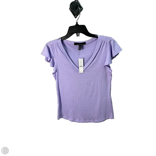 Top Sleeveless By White House Black Market In Purple, Size: Xs