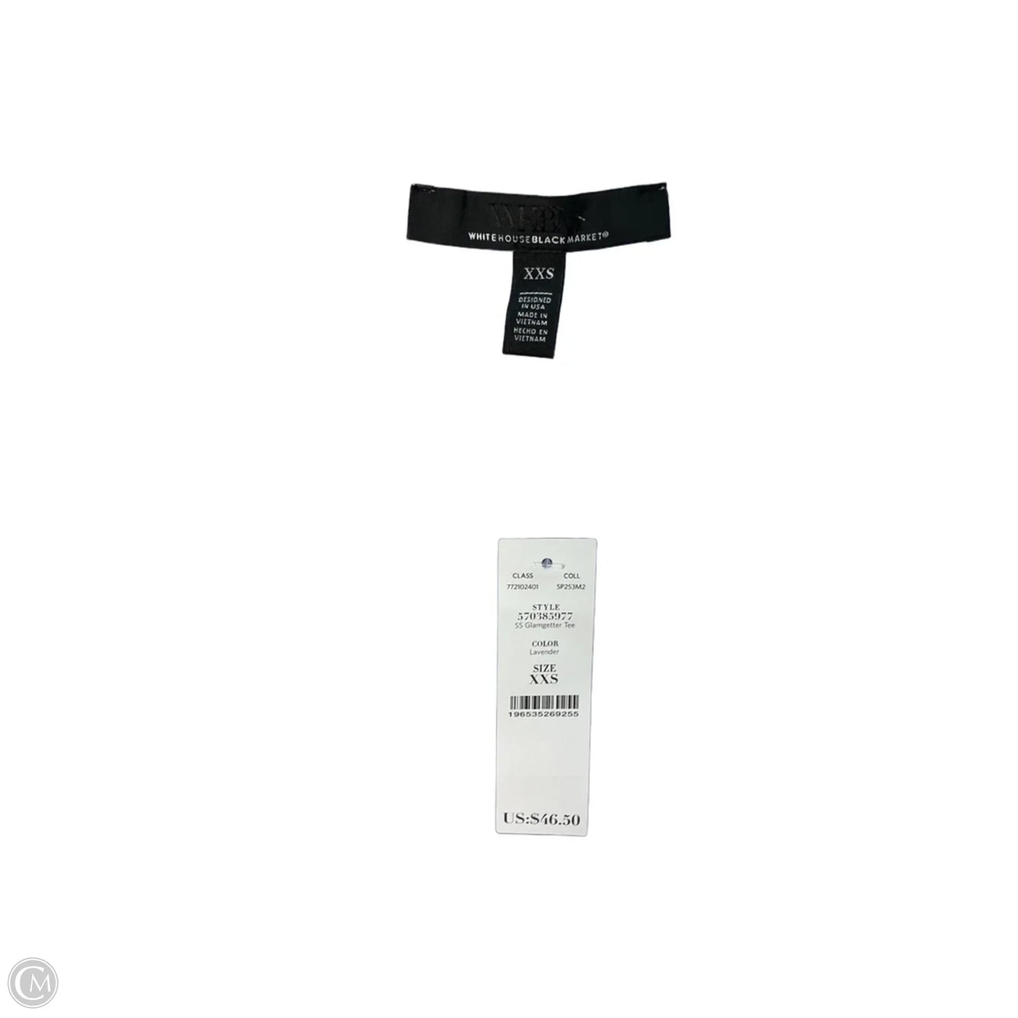 Top Sleeveless By White House Black Market In Purple, Size: Xs