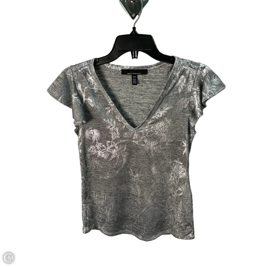Top Sleeveless By White House Black Market In Silver, Size: Xs