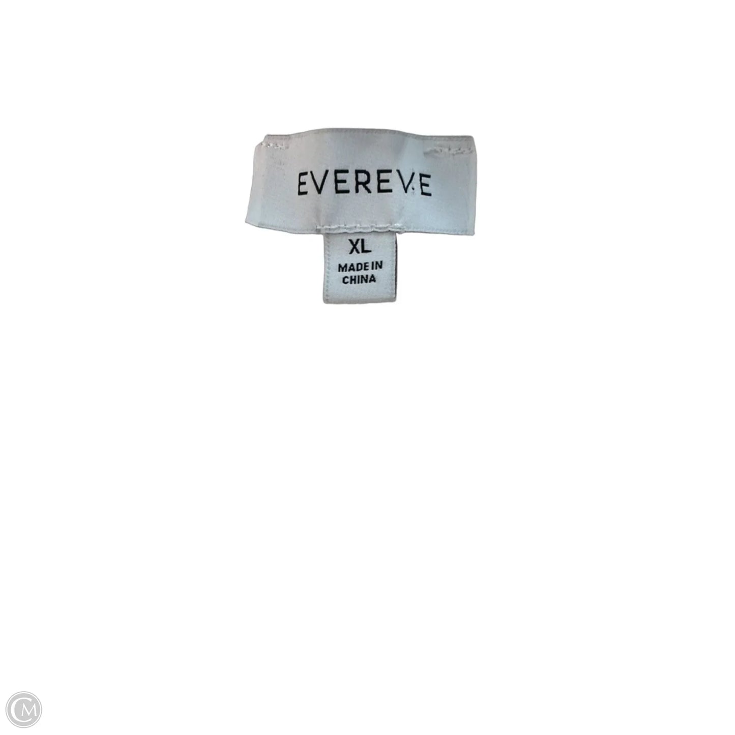 Top Sleeveless By Evereve In White, Size: Xl